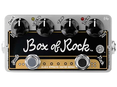 Zvex Vexter Box of Rock Clean Boost and Distortion Pedal